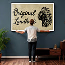 Original Landlords Wall Art Canvas Print, Native American by MyGreatCanvas | Canvas Wall Art Prints | Photo Prints & Wall Decor