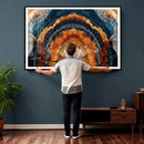 Abstract Wood Grain Canvas Print, Tree Ring Pattern Wall by MyGreatCanvas | Canvas Wall Art Prints | Photo Prints & Wall Decor