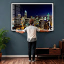 Atlanta Skyline Wall Art Canvas Print – Modern Cityscape by MyGreatCanvas | Canvas Wall Art Prints | Photo Prints & Wall Decor