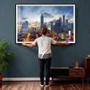 Atlanta Skyline Wall Art Canvas Print, Atlanta Downtown by MyGreatCanvas | Canvas Wall Art Prints | Photo Prints & Wall Decor