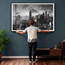 Atlanta Skyline Wall Art Canvas Print, Atlanta Downtown by MyGreatCanvas | Canvas Wall Art Prints | Photo Prints & Wall Decor