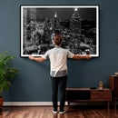 Atlanta Skyline Wall Art Canvas Print, Atlanta Downtown by MyGreatCanvas | Canvas Wall Art Prints | Photo Prints & Wall Decor