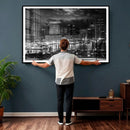 Baltimore Skyline Wall Art Canvas Print, Baltimore Downtown by MyGreatCanvas | Canvas Wall Art Prints | Photo Prints & Wall Decor