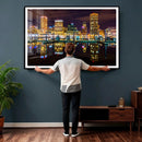 Baltimore Skyline Wall Art Canvas Print, Baltimore Downtown by MyGreatCanvas | Canvas Wall Art Prints | Photo Prints & Wall Decor