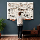 Abstract Texas Cow Canvas Print for Cabin and Western Home by MyGreatCanvas | Canvas Wall Art Prints | Photo Prints & Wall Decor