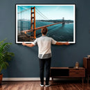 Golden Gate Bridge Wall Art Canvas Print – San Francisco by MyGreatCanvas | Canvas Wall Art Prints | Photo Prints & Wall Decor