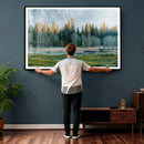 Forest Meadow Wall Art Canvas Print, Pine Tree Landscape by MyGreatCanvas | Canvas Wall Art Prints | Photo Prints & Wall Decor