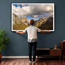Yosemite Valley River Landscape Wall Art Canvas Print, by MyGreatCanvas | Canvas Wall Art Prints | Photo Prints & Wall Decor