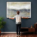 Abstract Neutral Landscape Painting Wall Art by MyGreatCanvas | Canvas Wall Art Prints | Photo Prints & Wall Decor