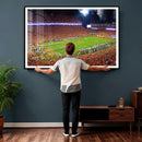 Clemson Football Stadium Wall Art Canvas Print, College by MyGreatCanvas | Canvas Wall Art Prints | Photo Prints & Wall Decor