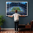 Detroit Lions Stadium Wall Art Canvas Print, Football Field by MyGreatCanvas | Canvas Wall Art Prints | Photo Prints & Wall Decor