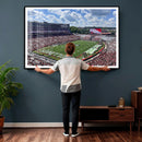 Georgia Bulldogs Stadium Wall Art Canvas Print, Sanford by MyGreatCanvas | Canvas Wall Art Prints | Photo Prints & Wall Decor