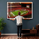Georgia Bulldogs Stadium Wall Art Canvas Print, Sanford by MyGreatCanvas | Canvas Wall Art Prints | Photo Prints & Wall Decor