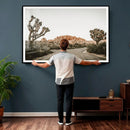 Joshua Tree Desert Wall Art Canvas Print, Minimal by MyGreatCanvas | Canvas Wall Art Prints | Photo Prints & Wall Decor