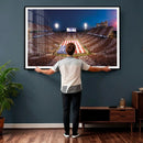 Oklahoma Memorial Stadium Wall Art Canvas Print – Oklahoma by MyGreatCanvas | Canvas Wall Art Prints | Photo Prints & Wall Decor