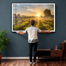 Sheep Wall Art Canvas Print – Rural Farm Animal Artwork by MyGreatCanvas | Canvas Wall Art Prints | Photo Prints & Wall Decor