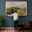 Konrad Petrides View From Mount Helm Wall Art Canvas Print - by MyGreatCanvas | Canvas Wall Art Prints | Photo Prints & Wall Decor