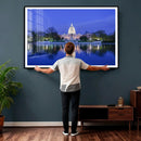 Washington White House Skyline Wall Art Canvas Print – by MyGreatCanvas | Canvas Wall Art Prints | Photo Prints & Wall Decor