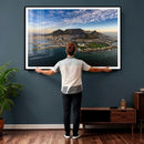 Cape Town Wall Art Canvas Print – Table Mountain Coastal by MyGreatCanvas | Canvas Wall Art Prints | Photo Prints & Wall Decor