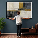 Abstract Gold and Black Wall Art Canvas Print – Modern by MyGreatCanvas | Canvas Wall Art Prints | Photo Prints & Wall Decor