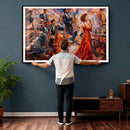 Jazz Band Canvas Wall Art — Jazz Club Singer Saxophone Print by MyGreatCanvas | Canvas Wall Art Prints | Photo Prints & Wall Decor