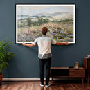 Katie Staples Hillside Canvas Wall Art — Coastal Wildflower by MyGreatCanvas | Canvas Wall Art Prints | Photo Prints & Wall Decor