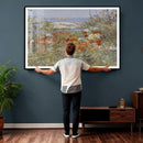 Childe Hassam Celia Thaxter Garden Canvas — 1890 American by MyGreatCanvas | Canvas Wall Art Prints | Photo Prints & Wall Decor