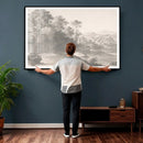 Van Poelenburch Landscape Canvas Wall Art — Dutch Golden Age by MyGreatCanvas | Canvas Wall Art Prints | Photo Prints & Wall Decor