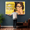 Pop Art Print Bathroom Sign Wall Art Canvas Print — Funny by MyGreatCanvas | Canvas Wall Art Prints | Photo Prints & Wall Decor