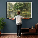 Forest Stream Canvas Wall Art, Peder Monsted A Forest Stream by MyGreatCanvas | Canvas Wall Art Prints | Photo Prints & Wall Decor