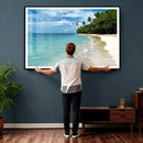 Puerto Rico Beach Paradise Wall Art – Tropical Coastal Print by MyGreatCanvas | Canvas Wall Art Prints | Photo Prints & Wall Decor