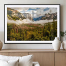 Half Dome Yosemite Canvas Wall Art – Majestic Triptych