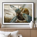 Vintage Airplane Canvas Print by MyGreatCanvas | Canvas Wall Art Prints | Photo Prints & Wall Decor