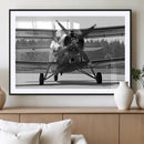 Wall Art Old War Plane Canvas Print by MyGreatCanvas | Canvas Wall Art Prints | Photo Prints & Wall Decor