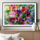 Oil Flower Abstract Canvas Print by MyGreatCanvas | Canvas Wall Art Prints | Photo Prints & Wall Decor