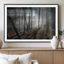 Dark Family and Tree Wall Art Canvas Print by MyGreatCanvas | Canvas Wall Art Prints | Photo Prints & Wall Decor