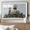 Buddha Statue Wall Art Canvas Print