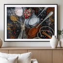 Spices and Seasonings Canvas Wall Art – Colorful Triptych by MyGreatCanvas | Canvas Wall Art Prints | Photo Prints & Wall Decor