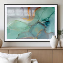 Colorful Marble Fluid Effect Canvas Wall Art Print by MyGreatCanvas | Canvas Wall Art Prints | Photo Prints & Wall Decor