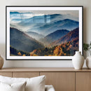 Mountains Forest Autumn Wall Art Canvas Print by MyGreatCanvas | Canvas Wall Art Prints | Photo Prints & Wall Decor