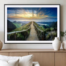 Mountain Landscape Wall Art Canvas Print by MyGreatCanvas | Canvas Wall Art Prints | Photo Prints & Wall Decor