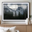 Wall Art Foggy Forest Landscape Canvas Print by MyGreatCanvas | Canvas Wall Art Prints | Photo Prints & Wall Decor
