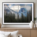 Half Dome Yosemite Calinia Wall Art Canvas Print El Capitan by MyGreatCanvas | Canvas Wall Art Prints | Photo Prints & Wall Decor