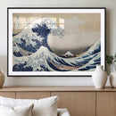 Wall Art Kanagawa Canvas Artwork Abstract Print