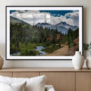 San Juan Nal Forest Wall Art Landscape Canvas Print