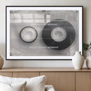 Vintage Cassette Tape Canvas Wall Art - Inspirational 'Life by MyGreatCanvas | Canvas Wall Art Prints | Photo Prints & Wall Decor