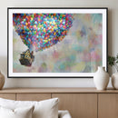 Up Pixar Poster, Look Up Pixar Wall Art, Up Pixar Canvas,