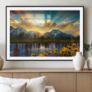 Grand Teton Park Sunrise Wall Art – Vibrant Landscape Canvas by MyGreatCanvas | Canvas Wall Art Prints | Photo Prints & Wall Decor