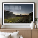 Oregon Ducks Football Team Print - Eugene Autzen Stadium