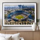 Los Angeles Dodgers Dodger Stadium Wall Art Canvas Print -